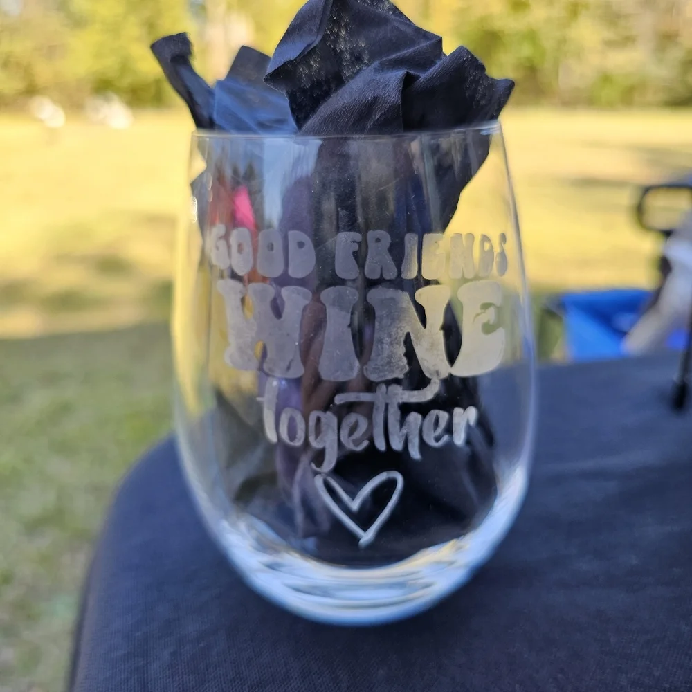 Handmade Beautiful Beacons Custom Order Etched Glasses